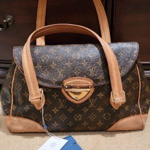 Louis Vuitton Monogram Beverly Handbag GM
